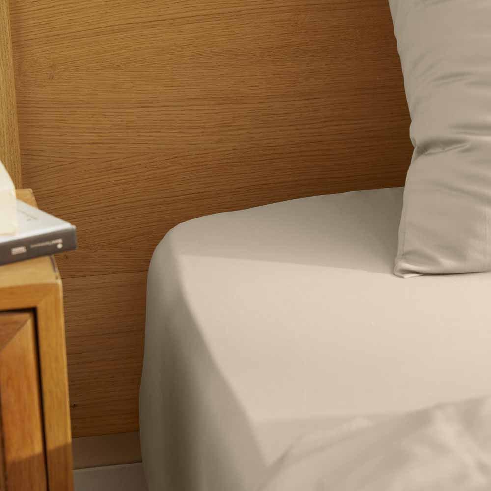 Drap housse satin 100% coton bio Signature - Label Naturel