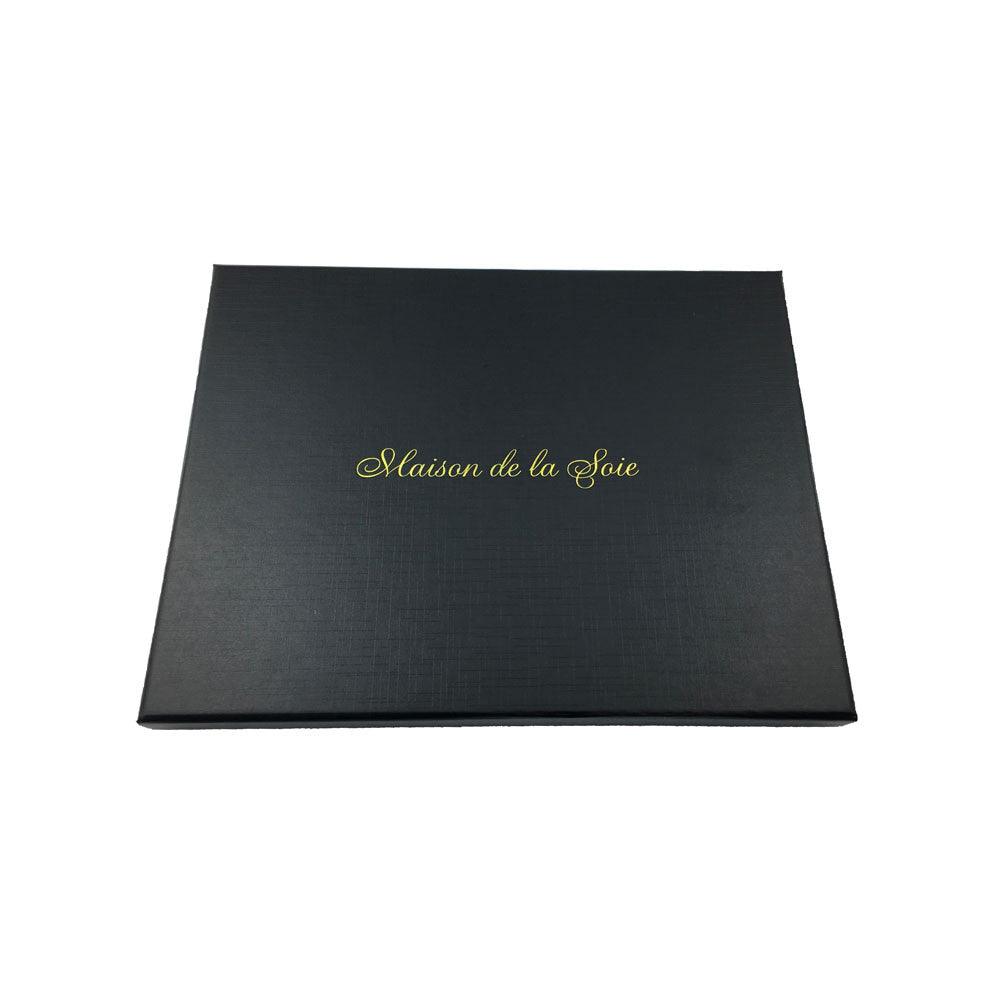 Carré de soie Claude Monet Nymphéa bleues et saules - Label Naturel