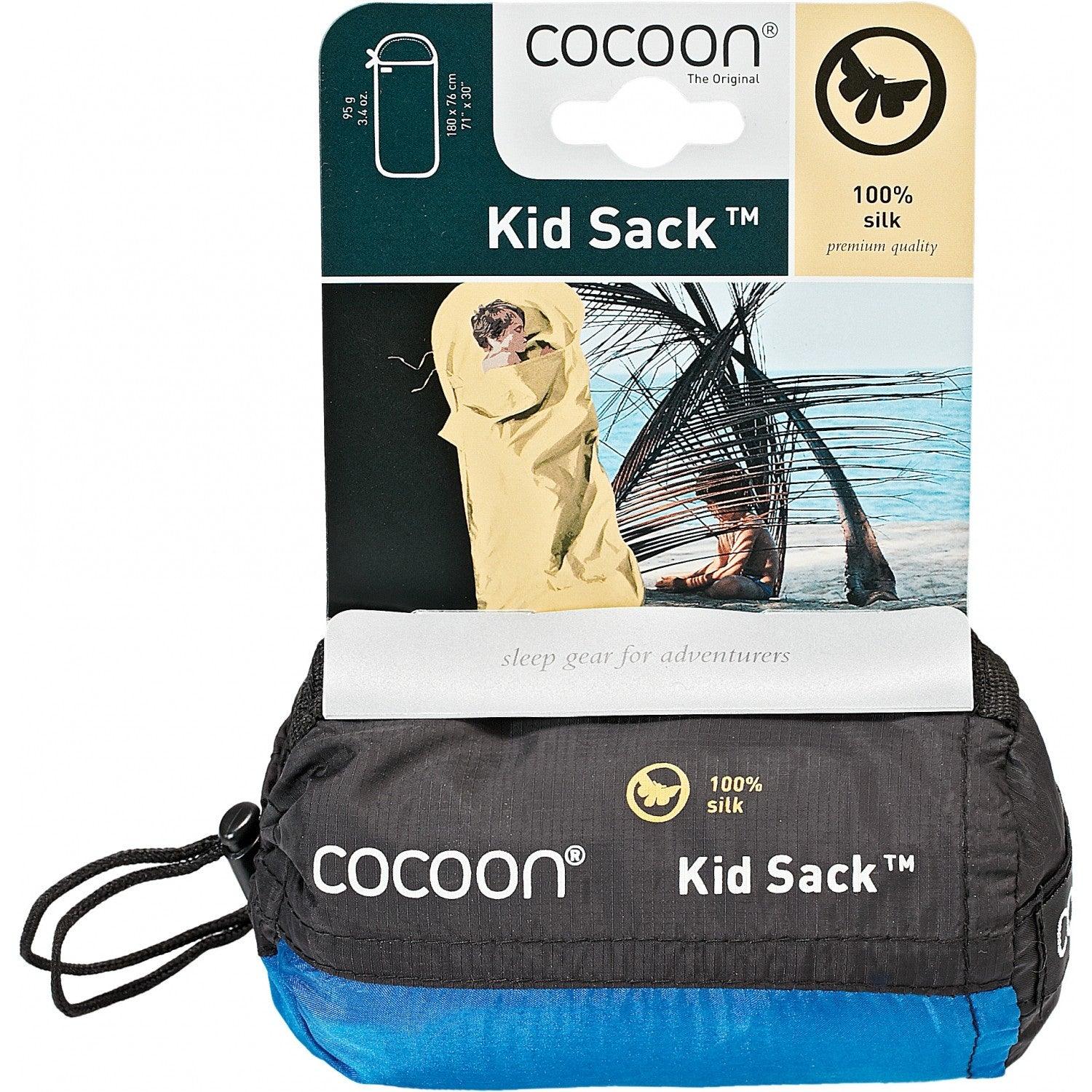 Drap de sac de couchage 100% soie enfant - Label Naturel
