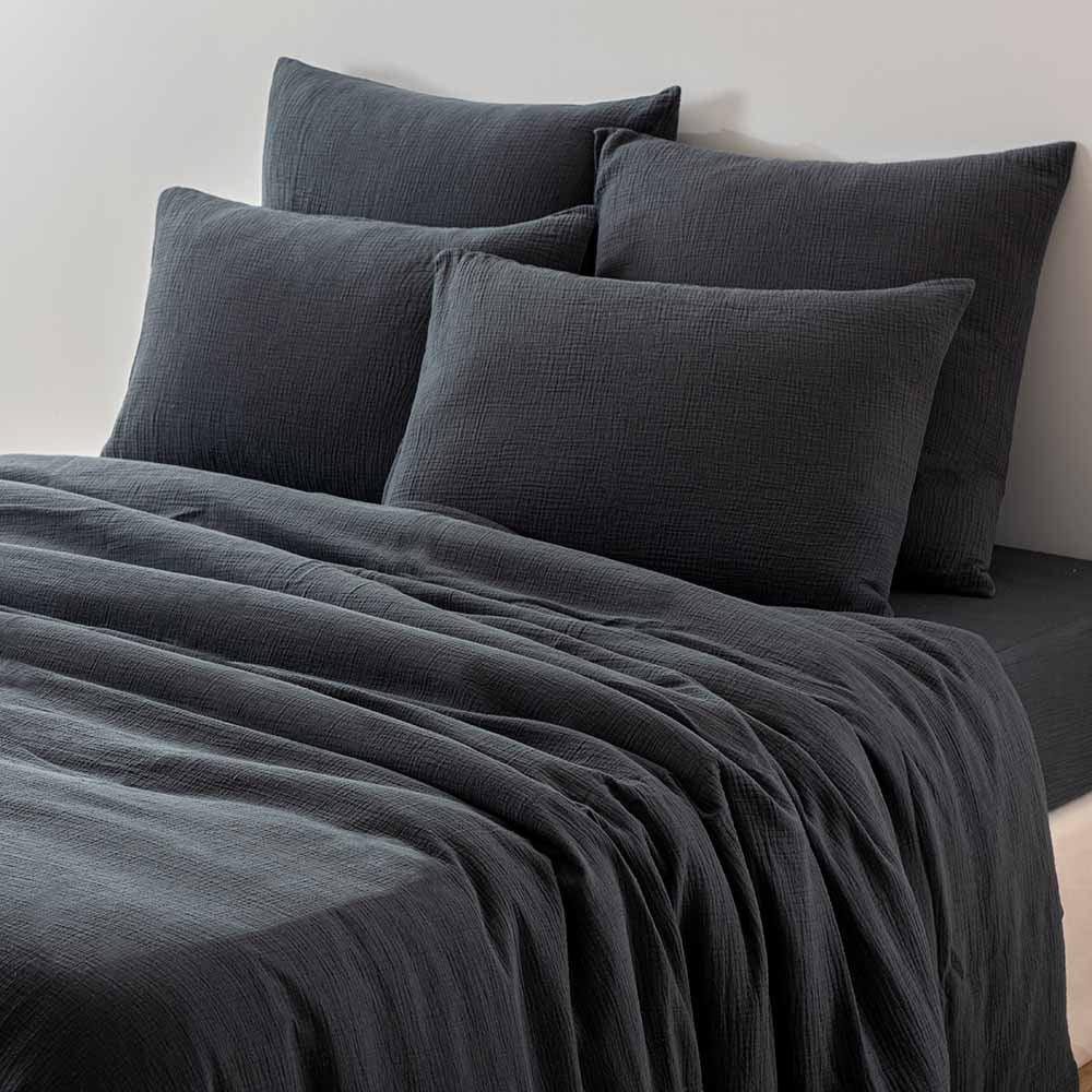 Housse de couette en gaze de coton - Label Naturel