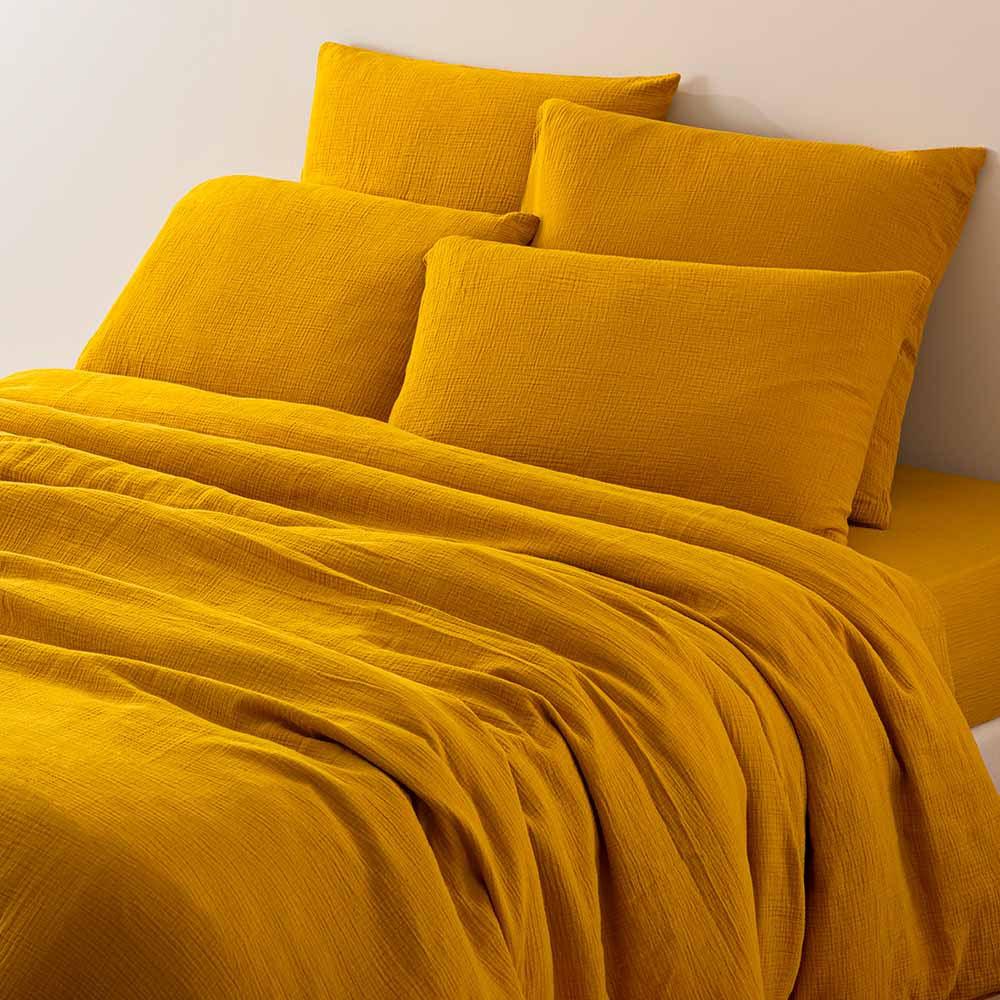 Housse de couette en gaze de coton - Label Naturel