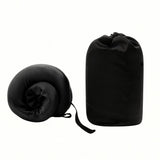 Oreiller de voyage en soie avec mousse à mémoire de forme