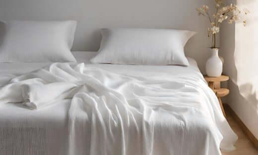 Draps en gaze de coton : confort et légèreté assurés - Label Naturel