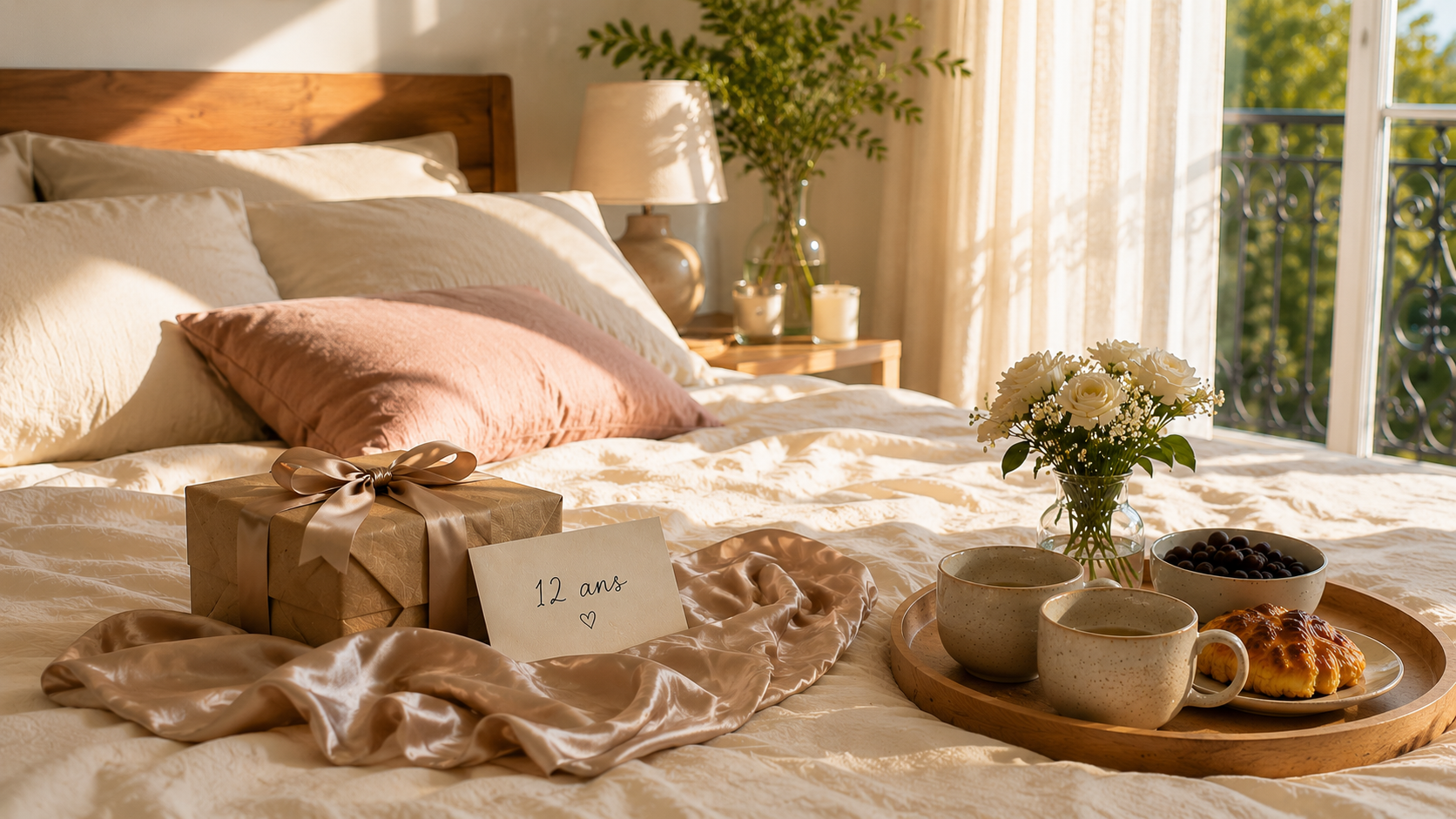 Noces de soie : 5 idées cadeaux pour vos 12 ans de mariage