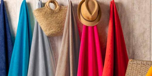 Nos serviettes de plage coton labellisé Oeko-Tex®, nouveauté 2024 - Label Naturel