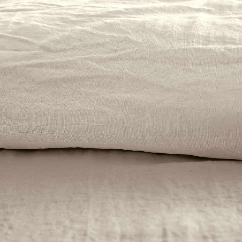 Housse de couette pur lin lavé Bohème - Label Naturel