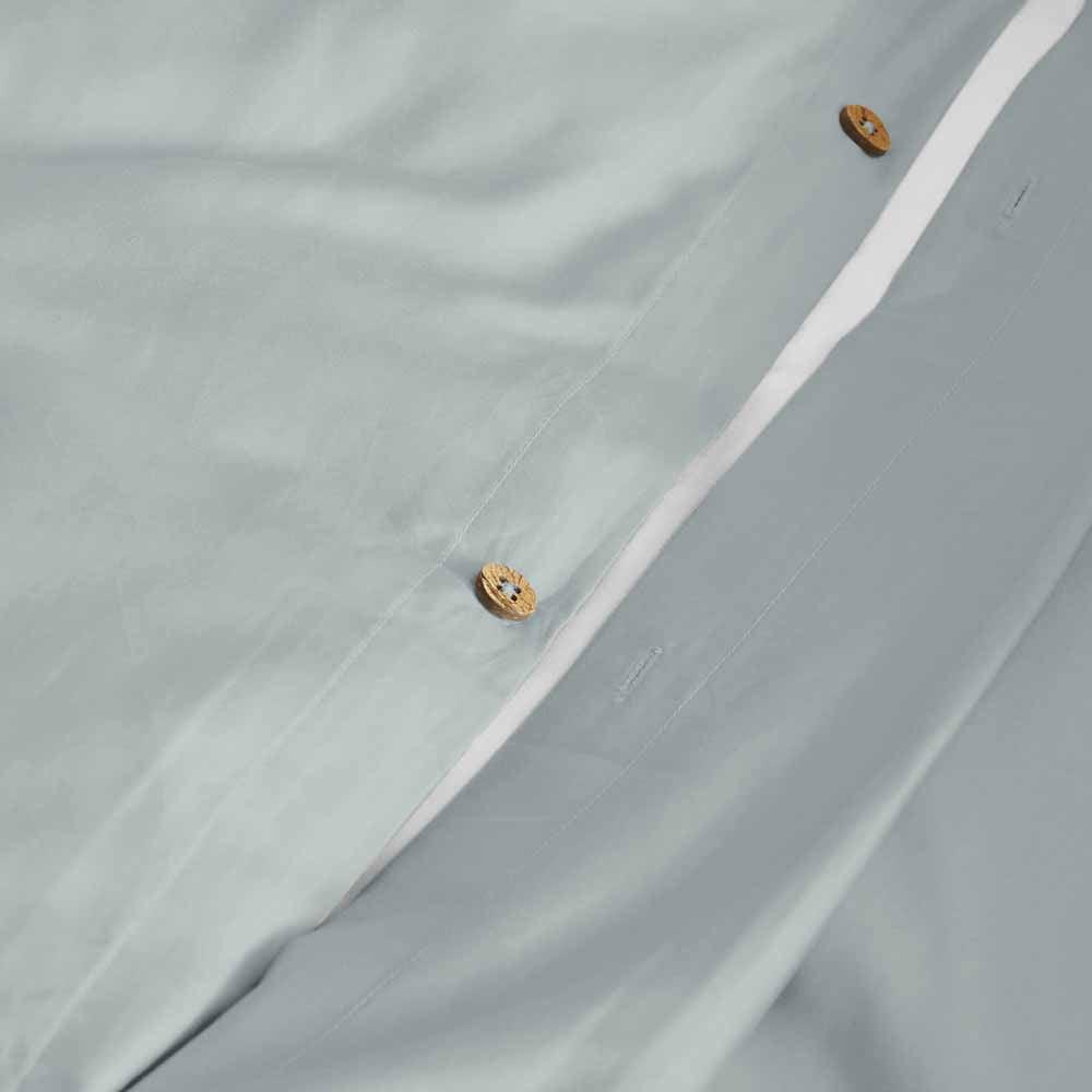 Housse de couette satin pur coton bio Signature - Label Naturel