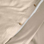 Housse de couette satin pur coton bio Signature - Label Naturel