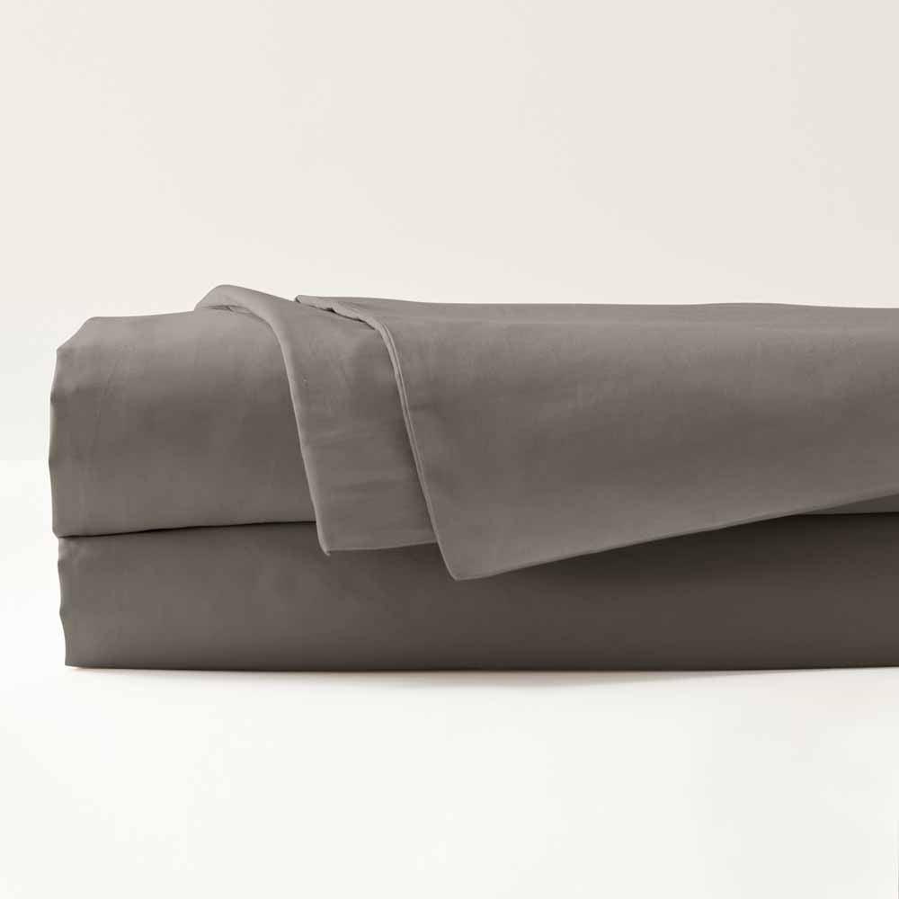 Housse de couette satin pur coton bio Signature - Label Naturel