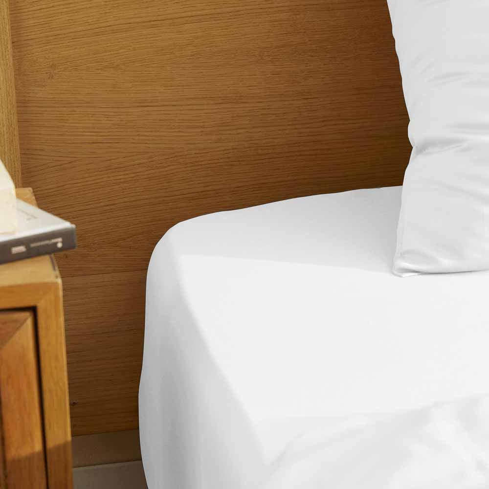 Drap housse satin 100% coton bio Signature - Label Naturel