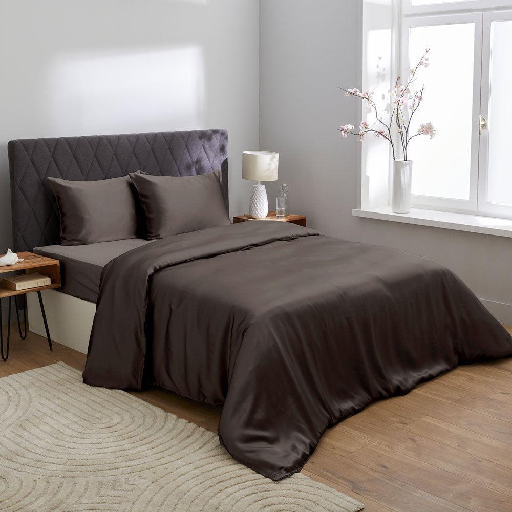 Housse de couette en soie de mûrier - Label Naturel