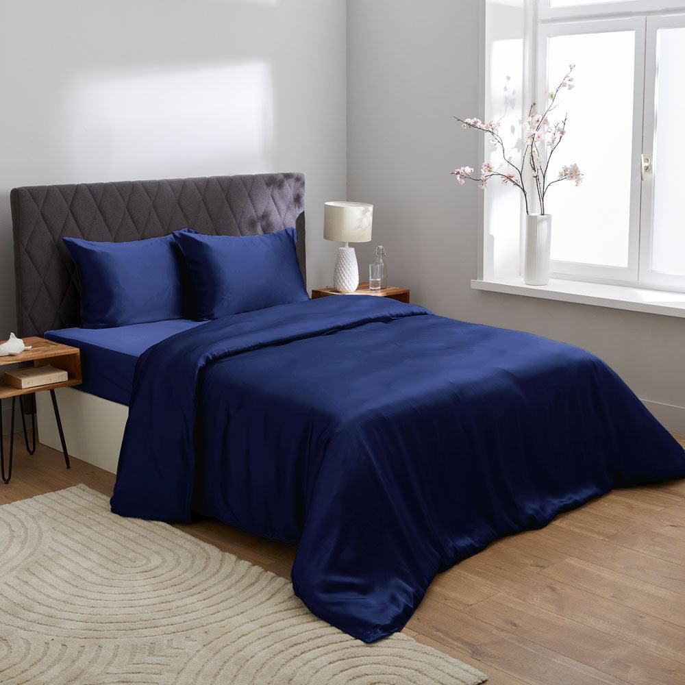 Housse de couette en soie de mûrier - Label Naturel