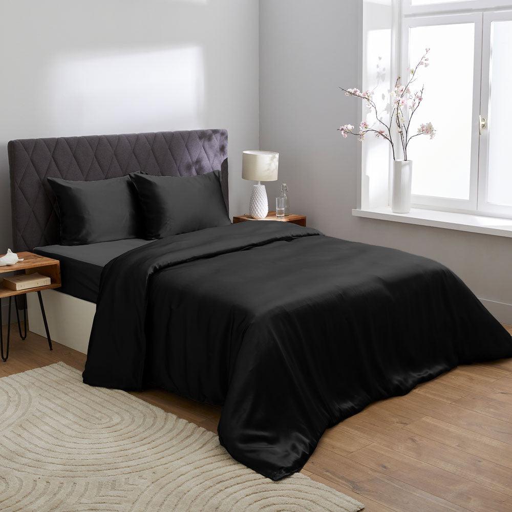 Housse de couette en soie de mûrier - Label Naturel