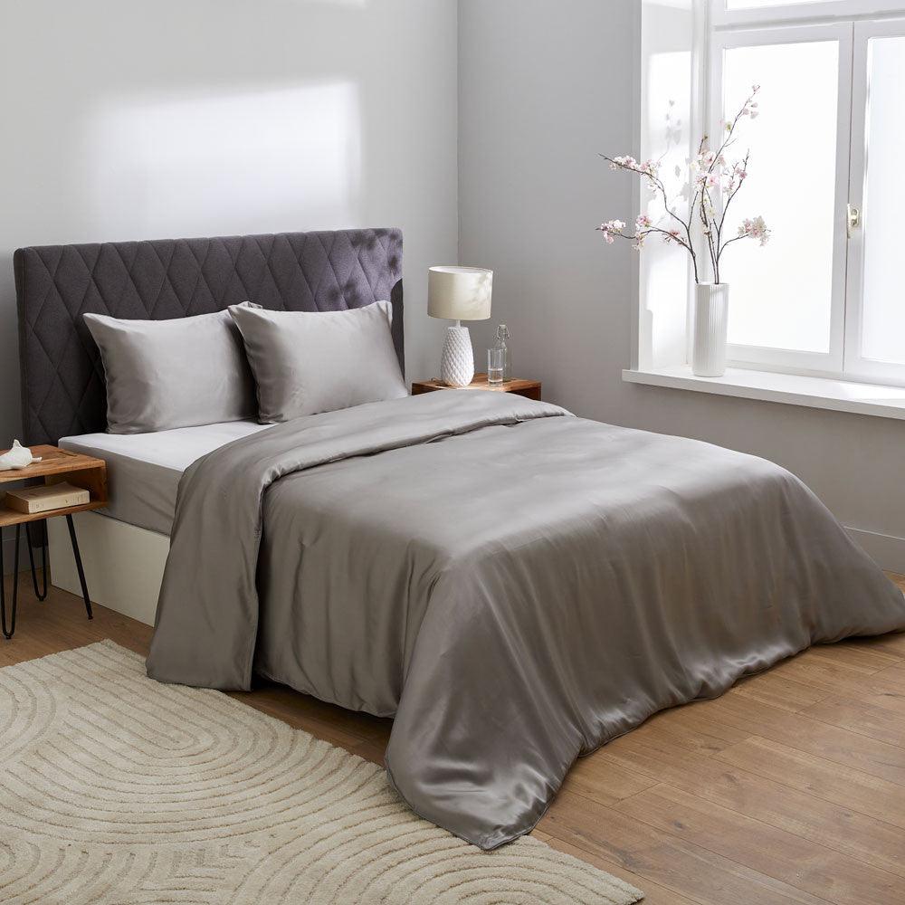 Housse de couette en soie de mûrier - Label Naturel