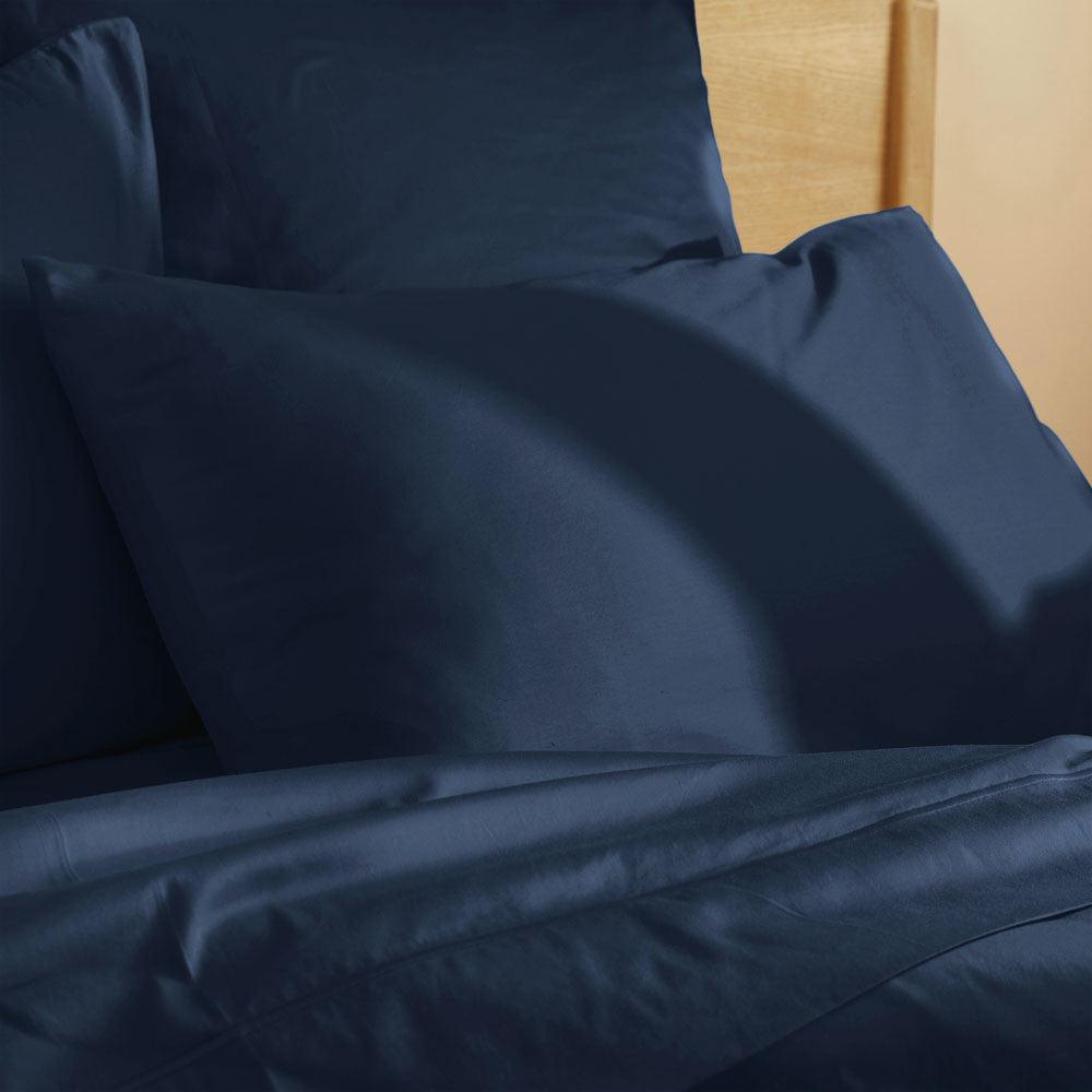 Taie d'oreiller satin pur coton bio Signature - Label Naturel