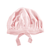 Gorro de dormir Charlotte en seda rosa