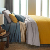 Housse de couette en flanelle Ocre / 260X240 déclassé - MS240
