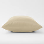 Taie d'oreiller en soie de mûrier sans bords 25 mommes caramel 2