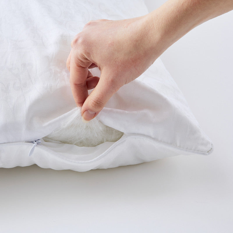 Silk pillow filling