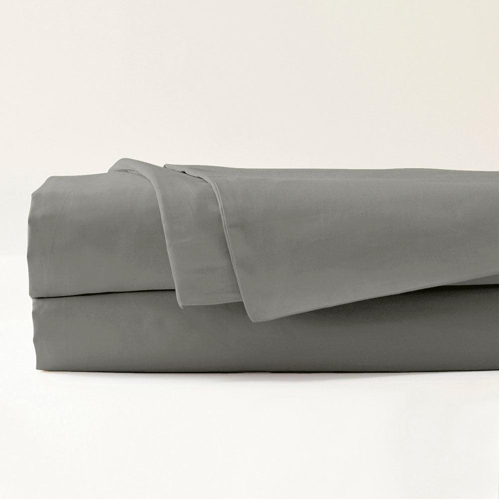 Housse de couette satin pur coton bio Signature - Label Naturel