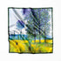 Carré de soie Claude Monet Sous les peupliers, effet de soleil - Label Naturel
