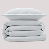Housse de couette coton lavé Blanc / 260X240 déclassé - MS207