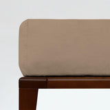 Drap housse coton lavé Lin / 140X190 déclassé - LN083