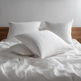 Taie en gaze de coton Blanc / 65X65 déclassé - LN117