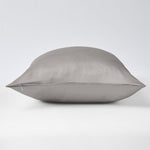 Silver 19 mommes edgeless pillowcase zip closed