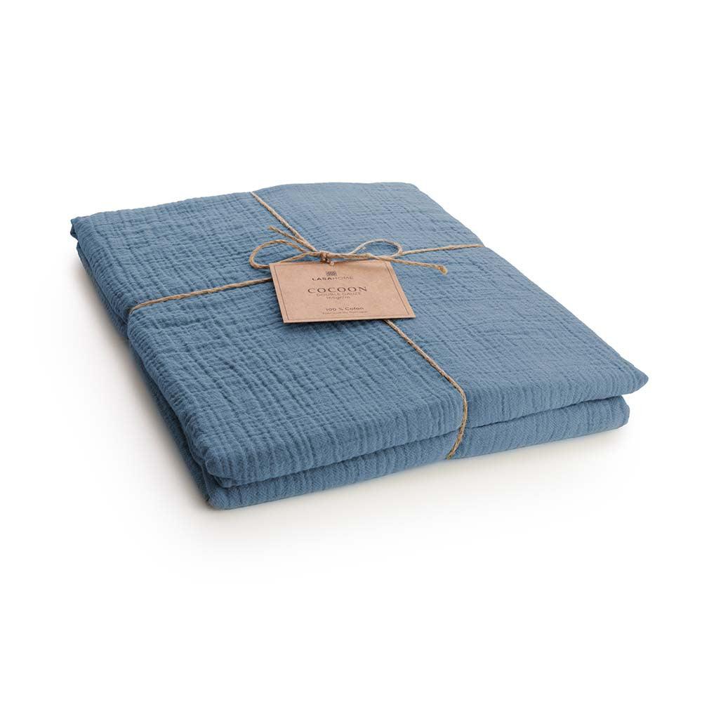 Housse de couette en gaze de coton - Label Naturel