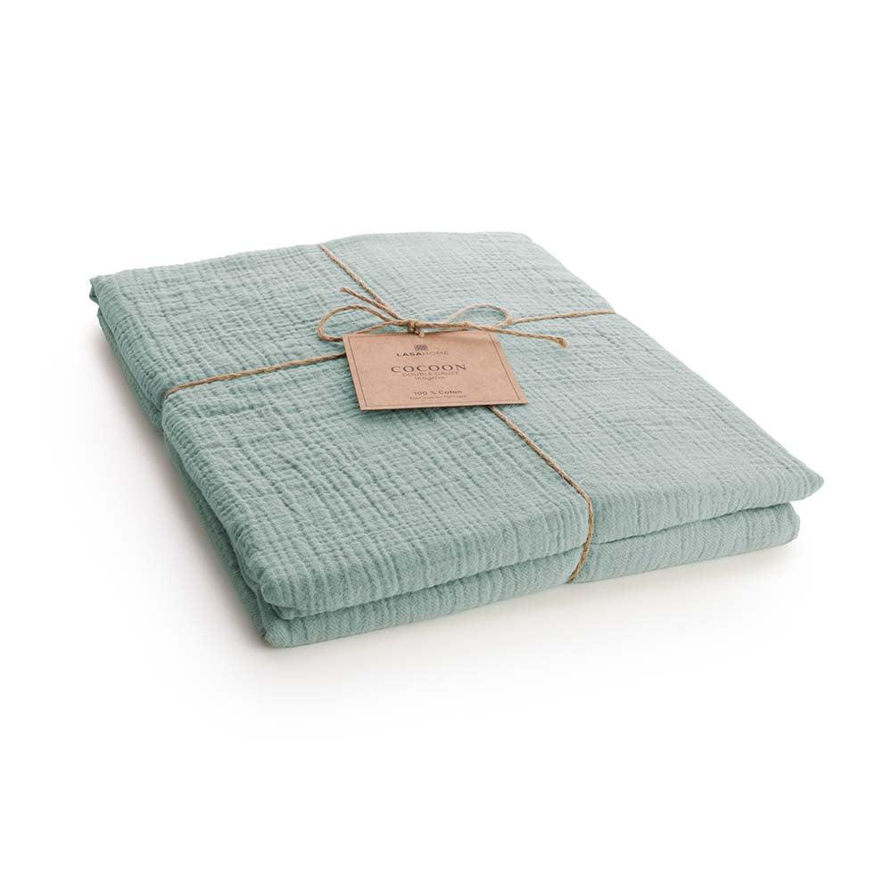 Housse de couette en gaze de coton - Label Naturel