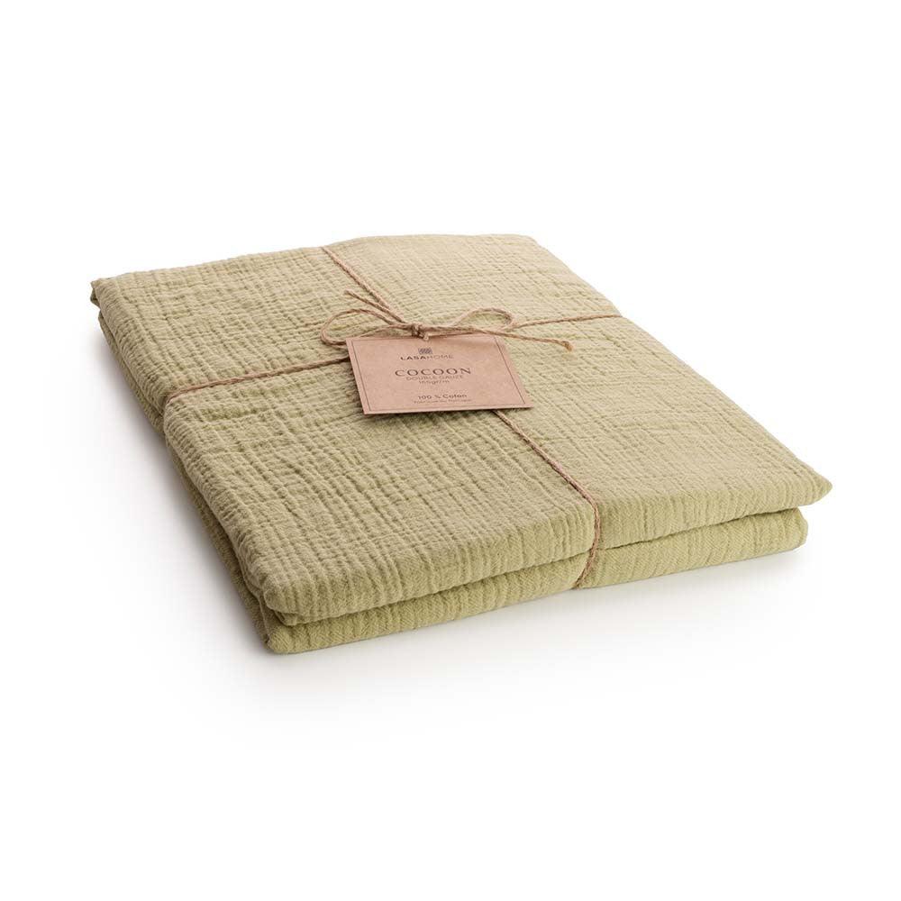Housse de couette en gaze de coton - Label Naturel