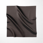 Pañuelo de seda liso Antracita