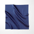 Carré de soie uni bleu marine