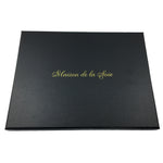 Caja Maison de la Soie Cuadrado de seda liso