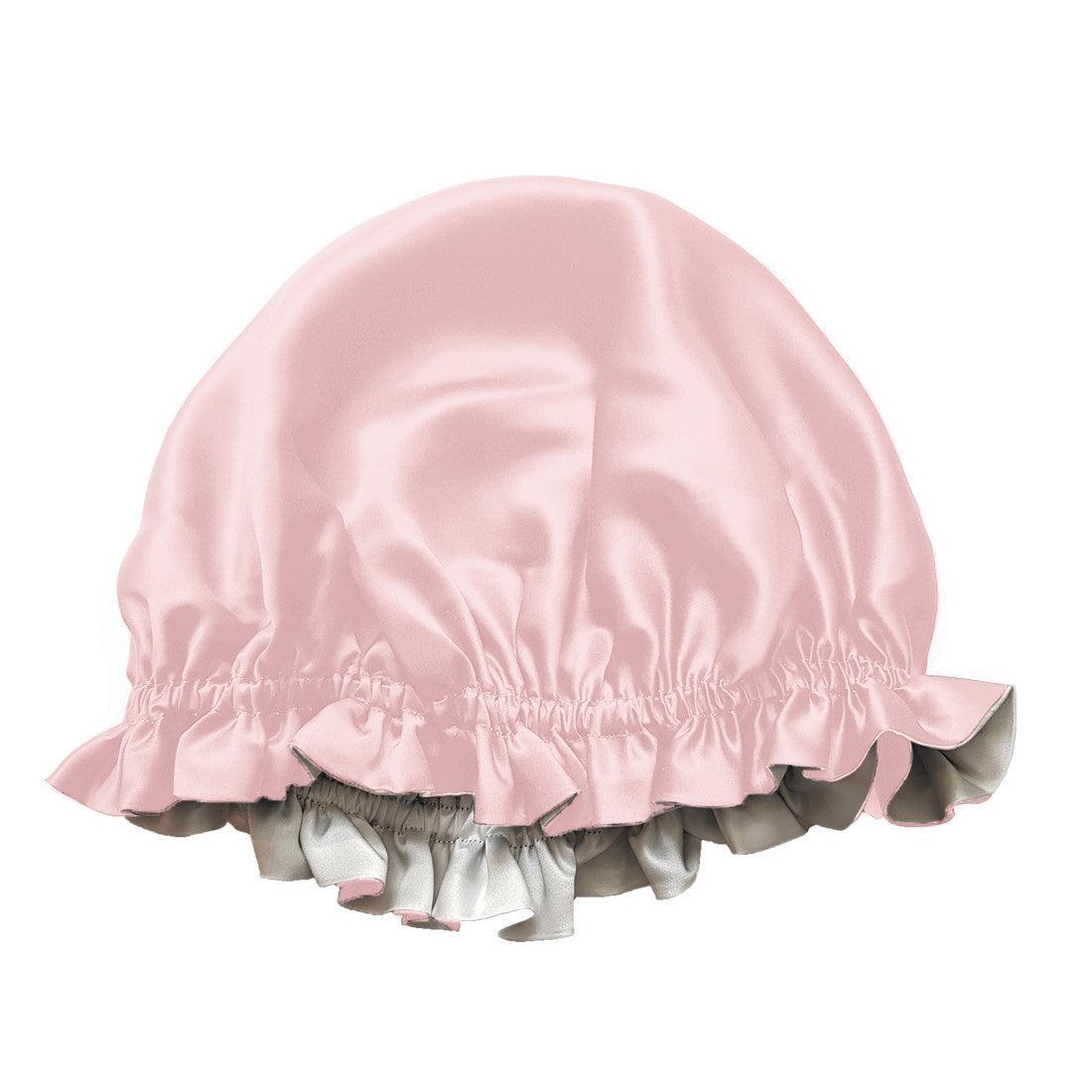 Bonnet de nuit en soie réversible - Label Naturel