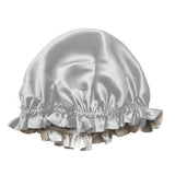 Bonnet de nuit en soie réversible - Label Naturel