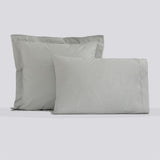 Taie en percale de coton Gris / 65x65 déclassé - MS209