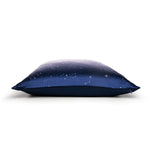 Taie d’oreiller en soie imprimé Constellation zip