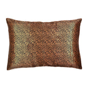 Leopard print silk pillowcase