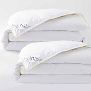 4 Seasons duck down duvet Islande organic - Summer + mid-season duo - Label Naturel