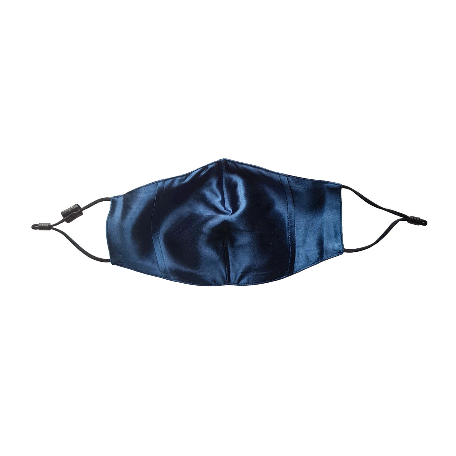 Seidenschutzmaske Marineblau indoor