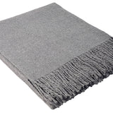 Plaid en coton Ayous Ayous Gris foncé / 130X170 déclassé - MS313