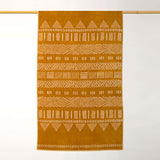 Drap de plage Ethnique Ocre