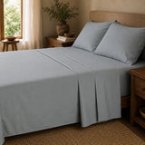 Drap plat percale de coton bio