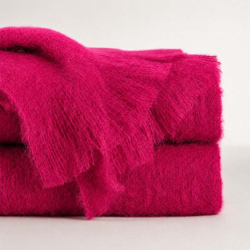 Plaid en laine mohair Hiver 320g