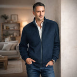 Blouson zippé 100% laine des Pyrénées