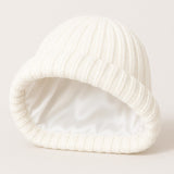 Bonnet hiver soie et cachemire