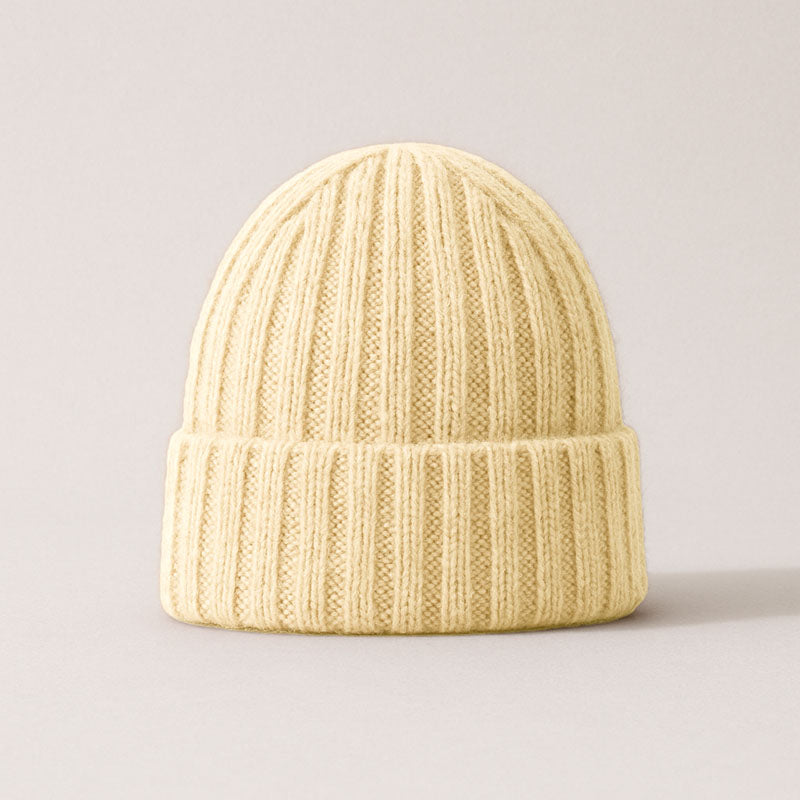 Bonnet hiver soie et cachemire