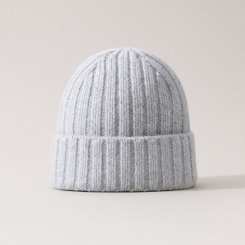 Bonnet hiver soie et cachemire